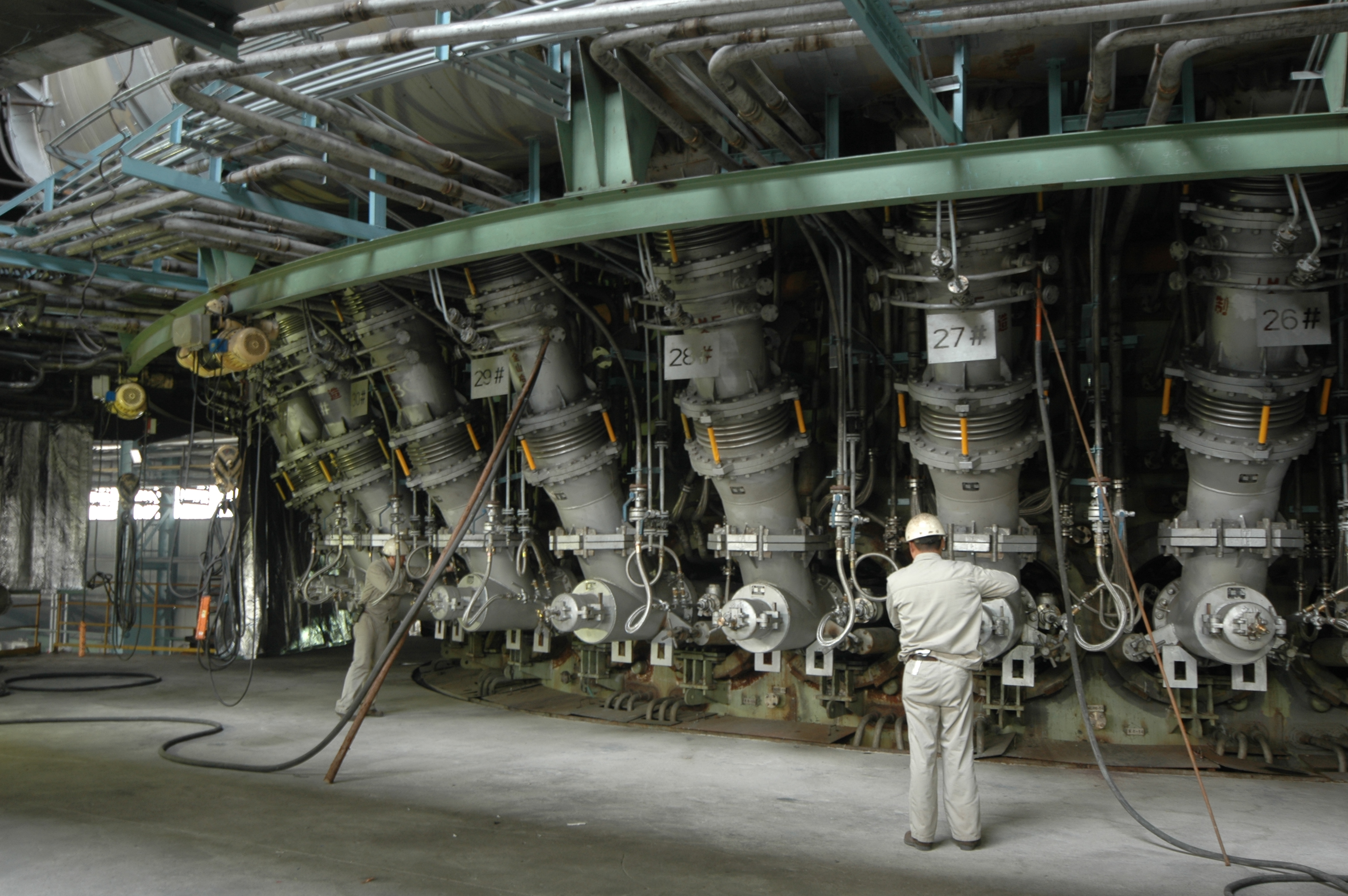 JSTY Tuyere Stock Assembly at BaoSteel